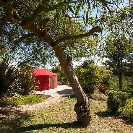 Stunning Glamping Yurt With A Pool Near The Costa De Prata In Portugal Vimeiro (Leiria)